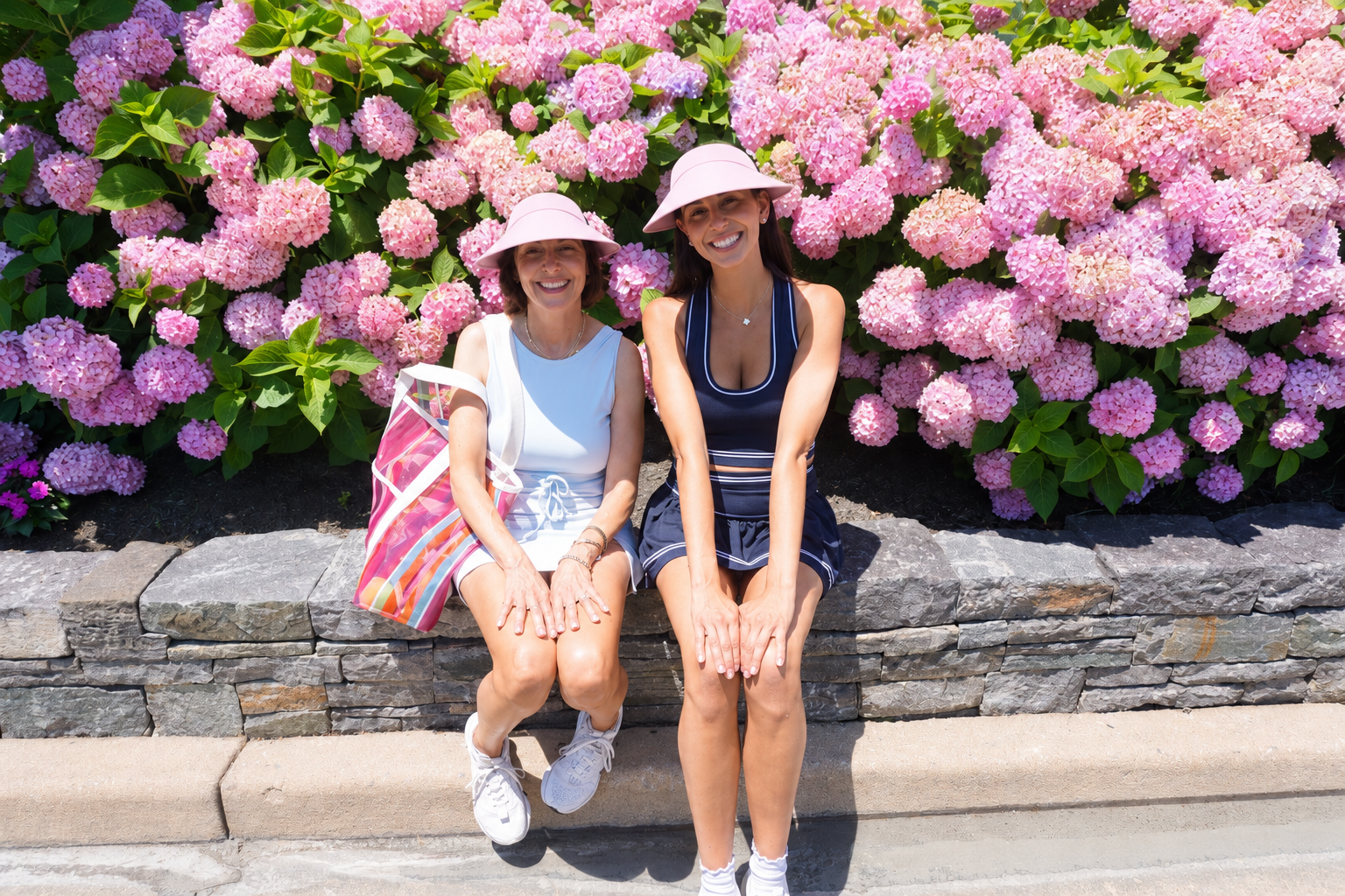 Hat Lady Visor | Hydrangea